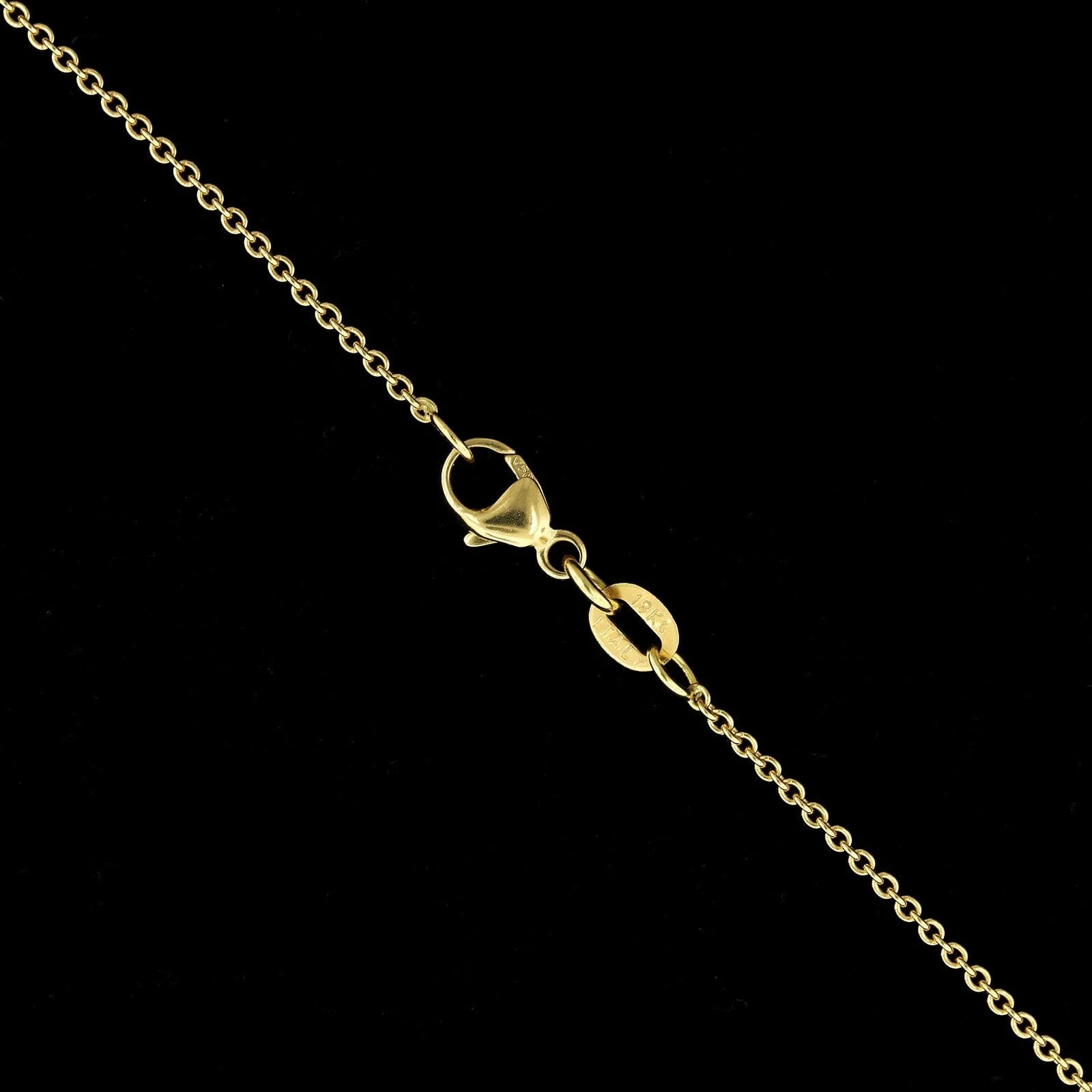 Kimberly McDonald 18K Yellow Gold Estate Opal and Diamond Necklace - Image 3