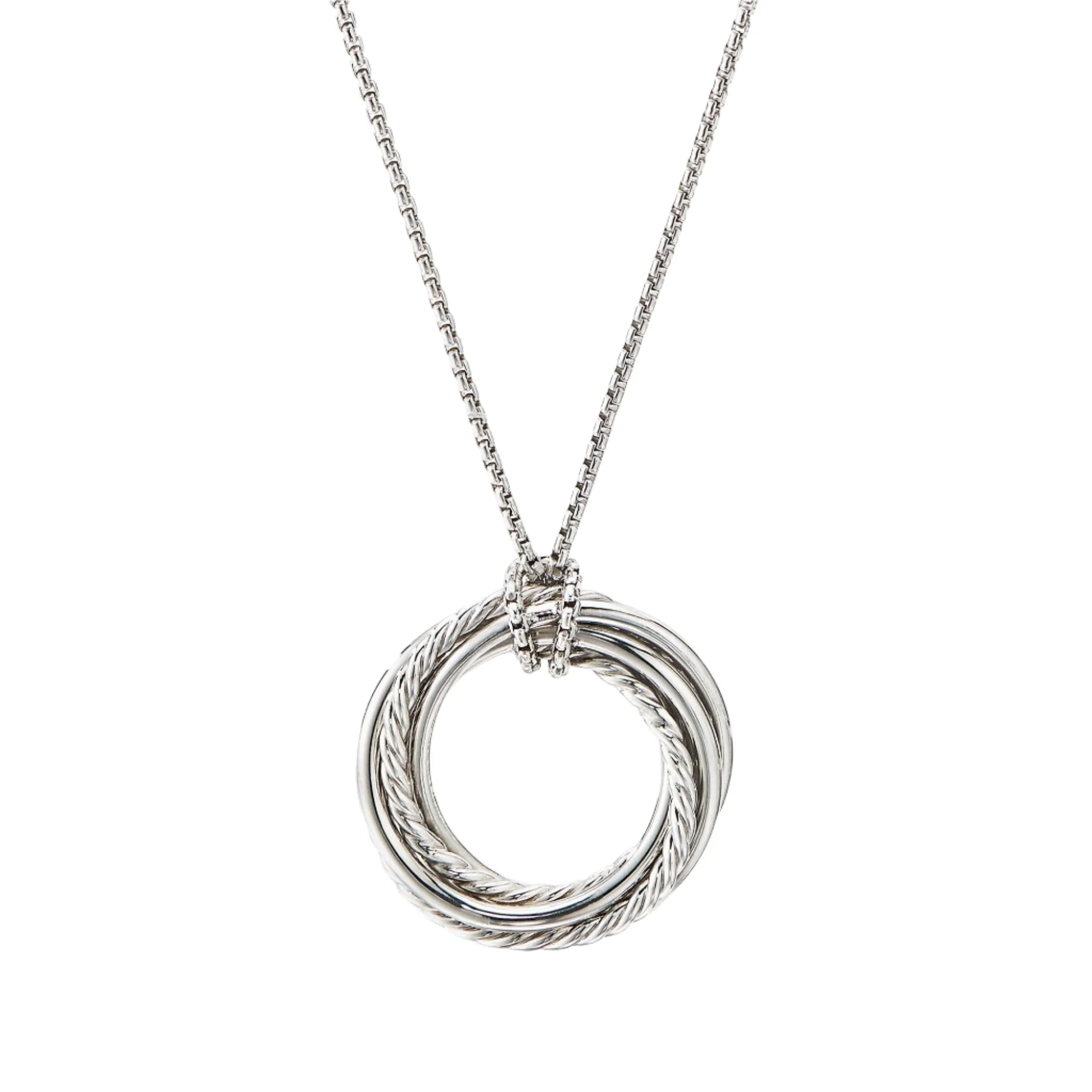 The Crossover Collection® Pendant Necklace with Diamonds - Image 3